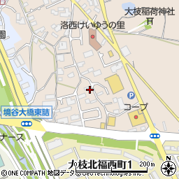 京都府京都市西京区大枝東長町1-304周辺の地図