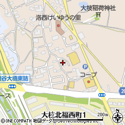 京都府京都市西京区大枝東長町1-350周辺の地図