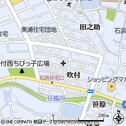 愛知県知多郡東浦町石浜吹付2-106周辺の地図
