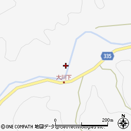 愛知県岡崎市大高味町大西周辺の地図