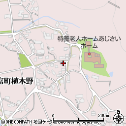 兵庫県姫路市安富町植木野401周辺の地図