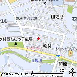 愛知県知多郡東浦町石浜吹付2-105周辺の地図