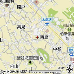 愛知県知多市岡田高見3周辺の地図