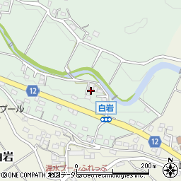 静岡県伊豆市下白岩360周辺の地図