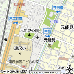 愛知県岡崎市城北町13周辺の地図