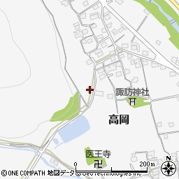 兵庫県神崎郡福崎町高岡1274周辺の地図