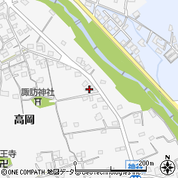 兵庫県神崎郡福崎町高岡1127-1周辺の地図