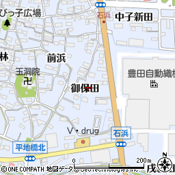 東浦　愛昇殿周辺の地図