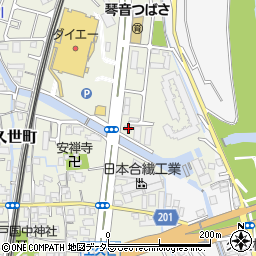 京都府京都市南区久世上久世町555周辺の地図