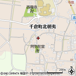 千葉県南房総市千倉町北朝夷429周辺の地図