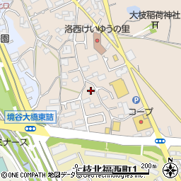 京都府京都市西京区大枝東長町1-265周辺の地図