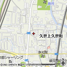 京都府京都市南区久世上久世町212周辺の地図