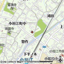 愛知県刈谷市小垣江町惣作2周辺の地図