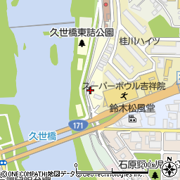 京都府京都市南区吉祥院石原西ノ開町1-2周辺の地図