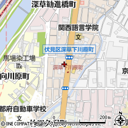 株式会社オノマシン　京滋営業所周辺の地図
