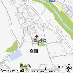 兵庫県神崎郡福崎町高岡1230周辺の地図