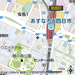 ＮＯＶＡ三重四日市駅前校周辺の地図