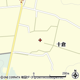 兵庫県三田市十倉443周辺の地図