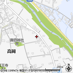 兵庫県神崎郡福崎町高岡1128周辺の地図
