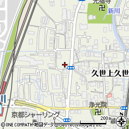 京都府京都市南区久世上久世町173周辺の地図