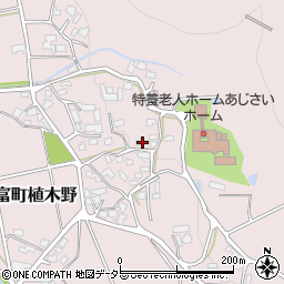 兵庫県姫路市安富町植木野445周辺の地図