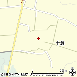 兵庫県三田市十倉461周辺の地図