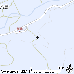 広島県庄原市西城町八鳥668周辺の地図