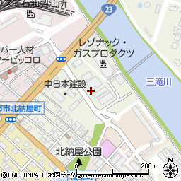 〒510-0047 三重県四日市市北納屋町の地図