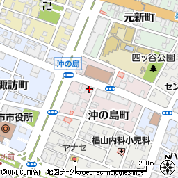 三十三銀行中央通支店周辺の地図