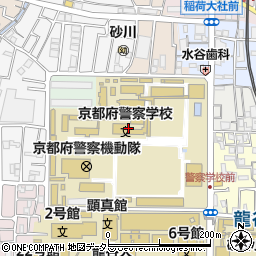京都府警察学校周辺の地図