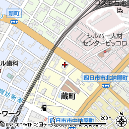 シーエヌ建設株式会社　四日市工事所周辺の地図