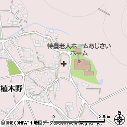 兵庫県姫路市安富町植木野406周辺の地図