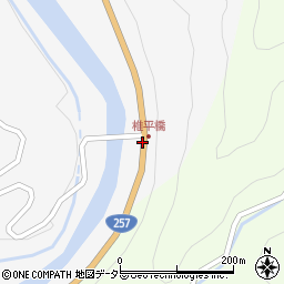愛知県新城市玖老勢中山島周辺の地図