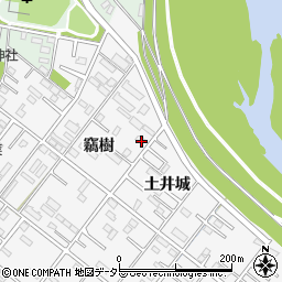 愛知県岡崎市矢作町竊樹25周辺の地図