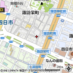 有限会社貝増商店　諏訪支店周辺の地図