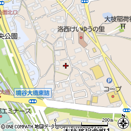 京都府京都市西京区大枝東長町1-57周辺の地図