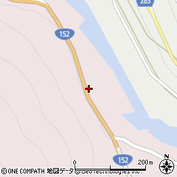 静岡県浜松市天竜区龍山町大嶺272周辺の地図