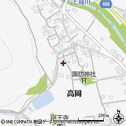 兵庫県神崎郡福崎町高岡1248周辺の地図