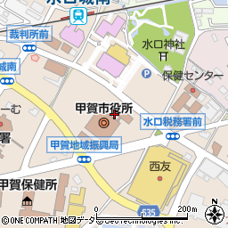 株式会社大彌　市役所前店・水口町水口周辺の地図