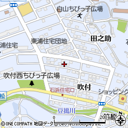 愛知県知多郡東浦町石浜吹付2-89周辺の地図