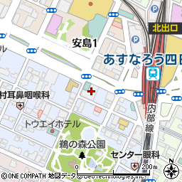 株式会社かんぽ生命保険　三重支店周辺の地図