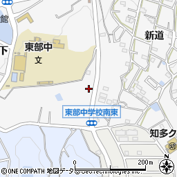 愛知県知多市八幡池下8-160周辺の地図