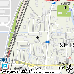 京都府京都市南区久世上久世町130周辺の地図