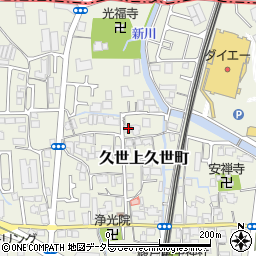 京都府京都市南区久世上久世町276周辺の地図