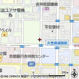 京都府京都市南区吉祥院観音堂町43周辺の地図