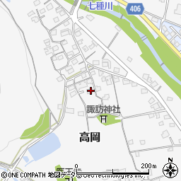 兵庫県神崎郡福崎町高岡1251周辺の地図