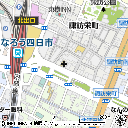 ＵＳボーカル教室　四日市駅前校周辺の地図