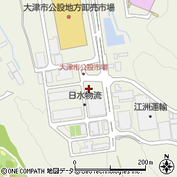 龍谷大学　瀬田学舎保健管理センター・瀬田周辺の地図