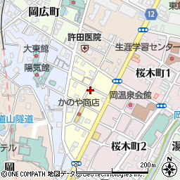 静岡県伊東市弥生町周辺の地図