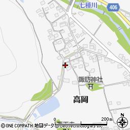 兵庫県神崎郡福崎町高岡1246周辺の地図